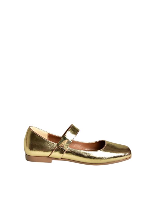 Fox Shoes Sarı Fox Shoes Babet Kadın