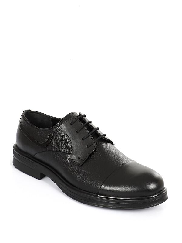 Platinum Hakiki Deri Yuvarlak Burun Bağcıklı Günlük Erkek Ayakkabı 01143 - Görsel 6