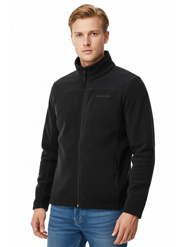 THERMOFORM Erkek Polar Fermuarlı Sweatshirt