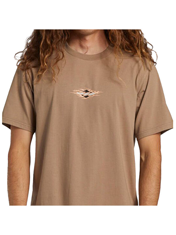 Billabong Tall Tale Tees Erkek Kahverengi Tişört