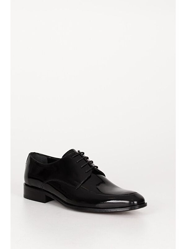 Platinum Hakiki Deri Kösele Taban Bağcıklı Günlük Erkek Ayakkabı 01051 - Görsel 6