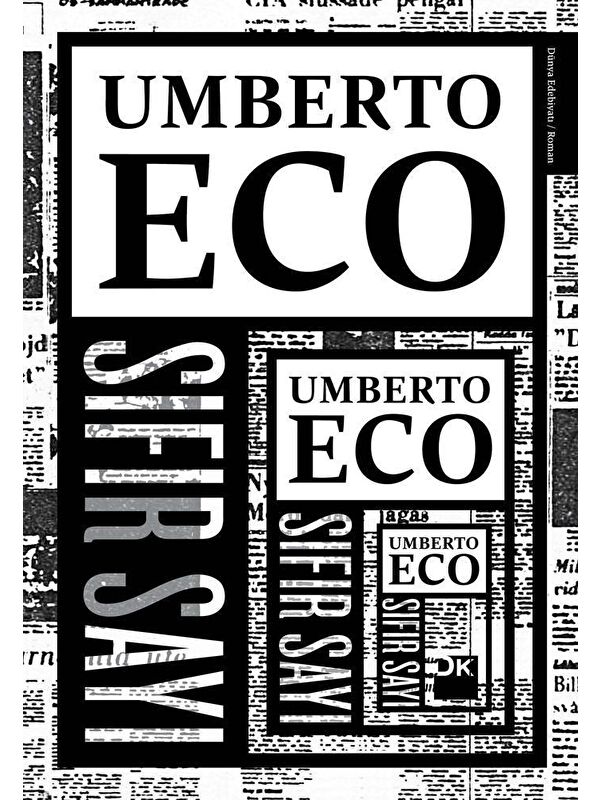 Doğan Kitap Sıfır Sayı - Umberto Eco