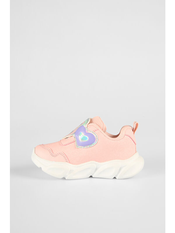 Vicco Vicco Pembe Lovely Işıklı Kız Bebek Pudra Spor Ayakkabı LC Waikiki'de! Pembe - 3. görsel