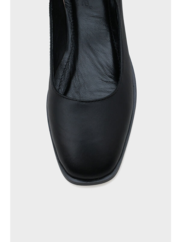 Beth Hakiki Deri Mary Jane Kadın Ayakkabı - Görsel 4