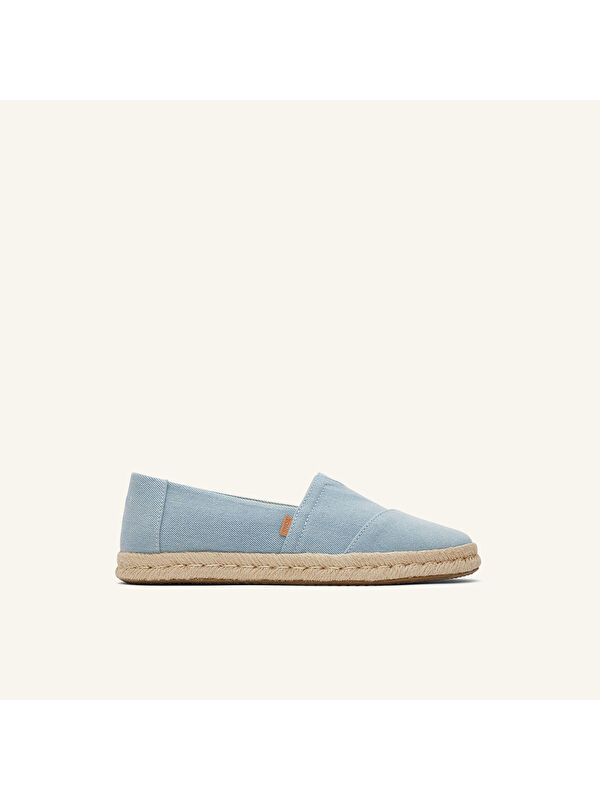Toms Mavi Toms Espadril Alpargata Kadın 10020704 ROPE 2.0 Light Blue
