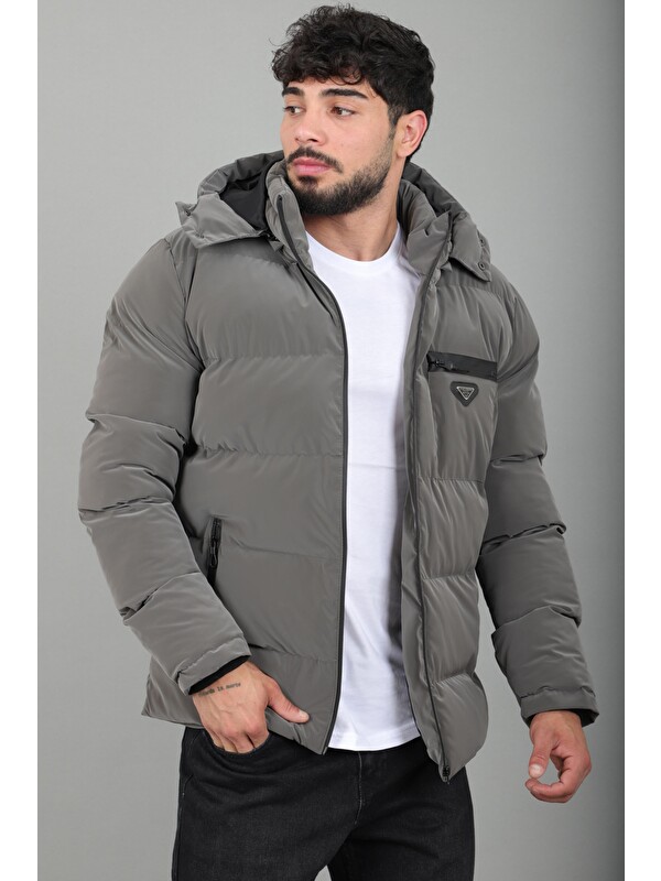 Stilkombin Armalı Çıtçıtlı Nova Kışlık Şişme Mont PLDP 3007_50452