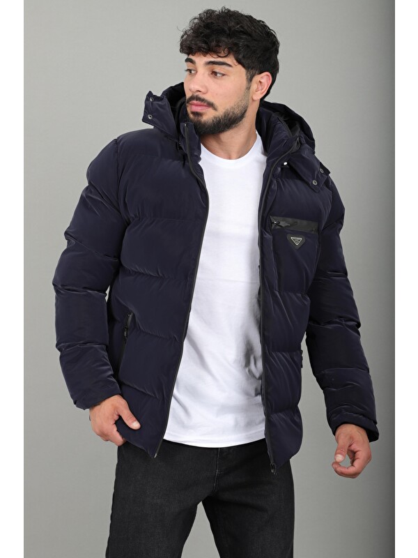 Stilkombin Armalı Çıtçıtlı Nova Kışlık Şişme Mont PLDP 3007_50452