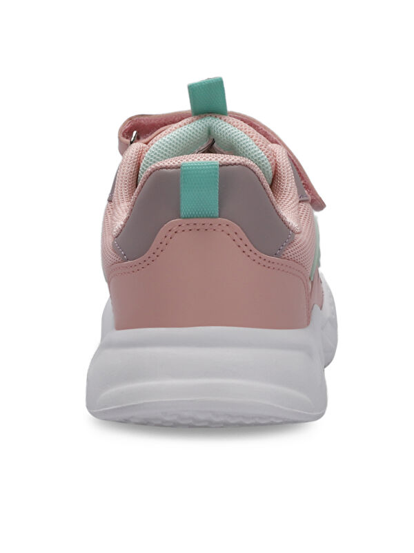 PESO I Kız Çocuk Cırt Cırtlı Pembe Sneaker - Görsel 7