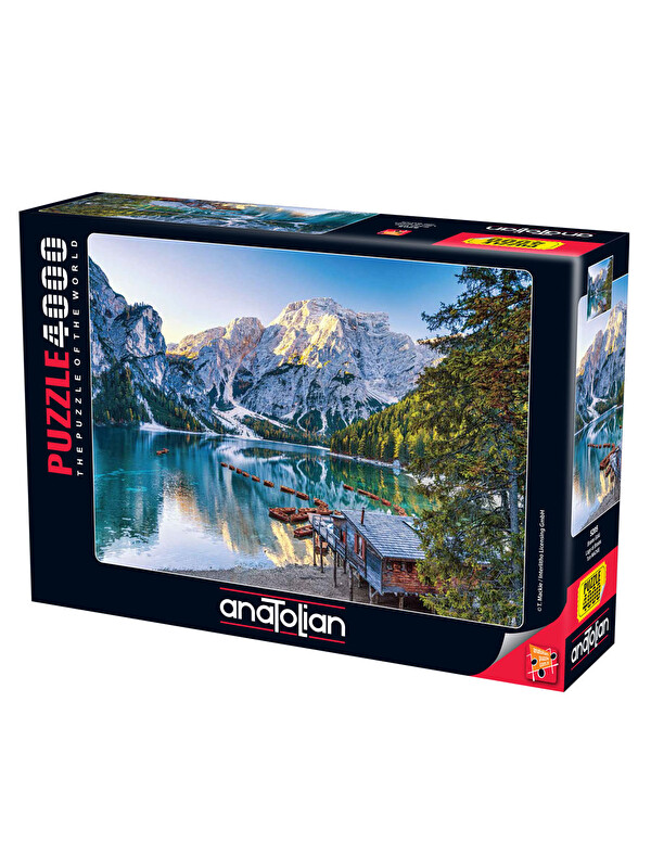 Anatolian Puzzle 4000 Parça Braies Gölü 5205