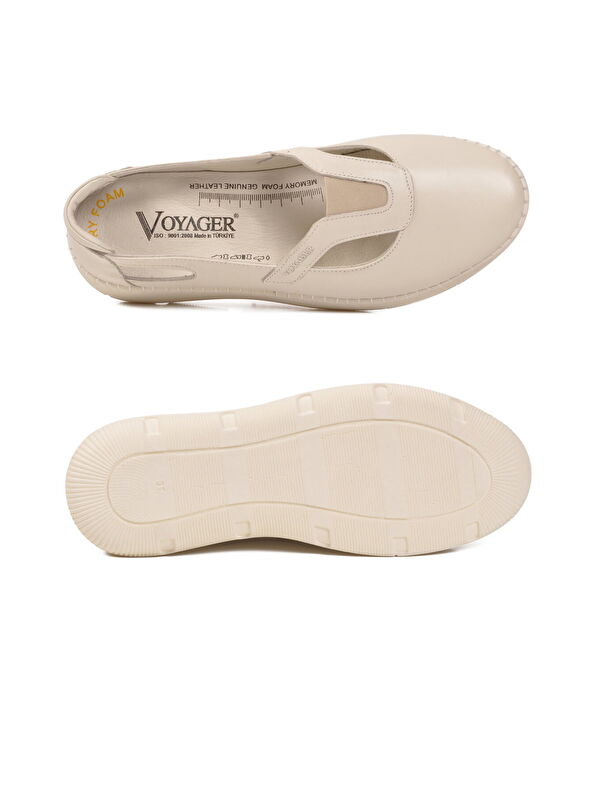 Voyager Siyah Voyager Hakiki Deri Anatomik Kadın Casual Ayakkabı Z541 Z