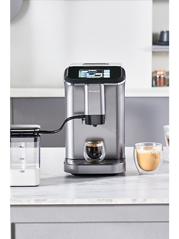 Homend Coffeebreak 5008H Süt Köpürtücülü Tam Otomatik Espresso Makinesi