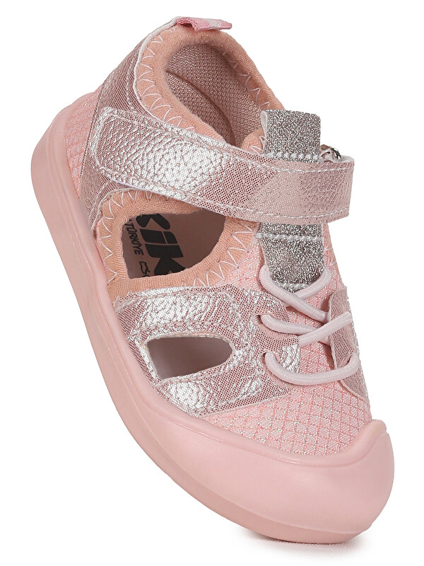 Kiko Kids Tapel İlk Adım Cırtlı Kız Bebek Sandalet