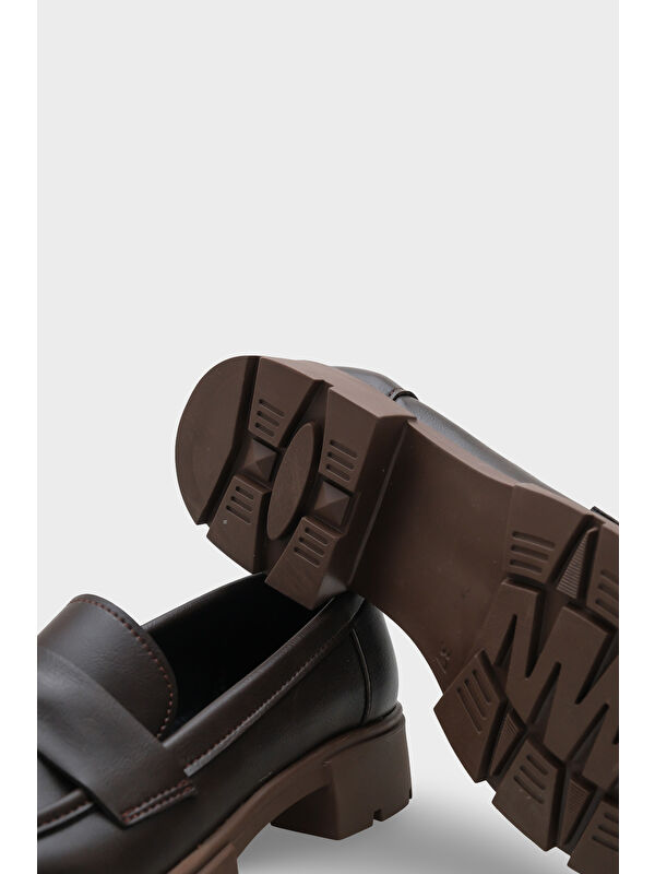 Elga Trak Tabanlı Püsküllü Kadın Loafer - Görsel 5