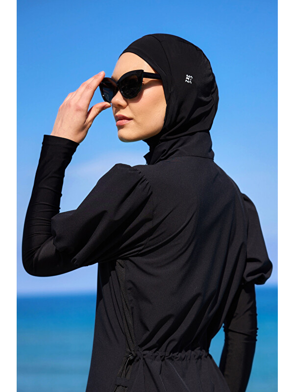 Marina Athletic Siyah Bone B2601-2 (Gri Logolu)