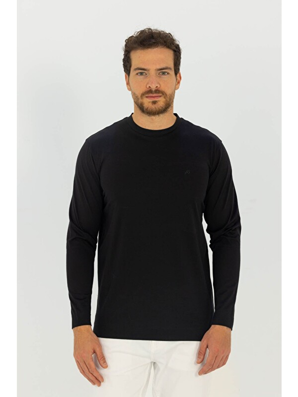 Sabri Özel Erkek Sweatshirt Siyah