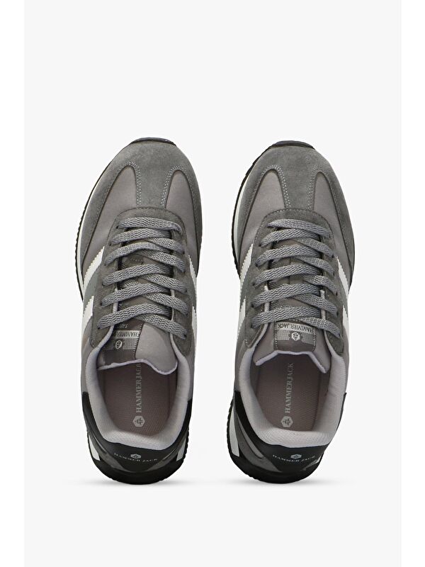 Santiago Koyu Gri - Beyaz Kadın Spor Ayakkabı - Görsel 4