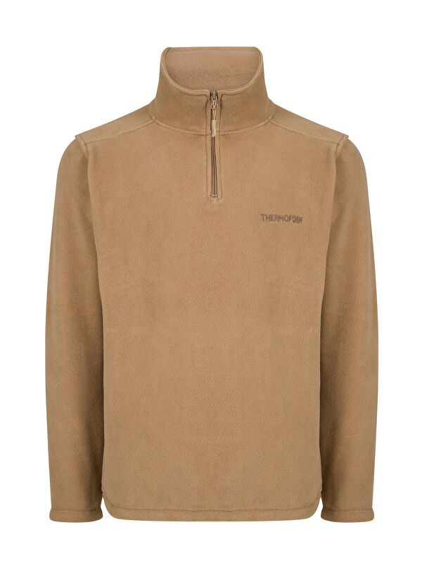 THERMOFORM Erkek Polar Dik Yaka Sweatshirt