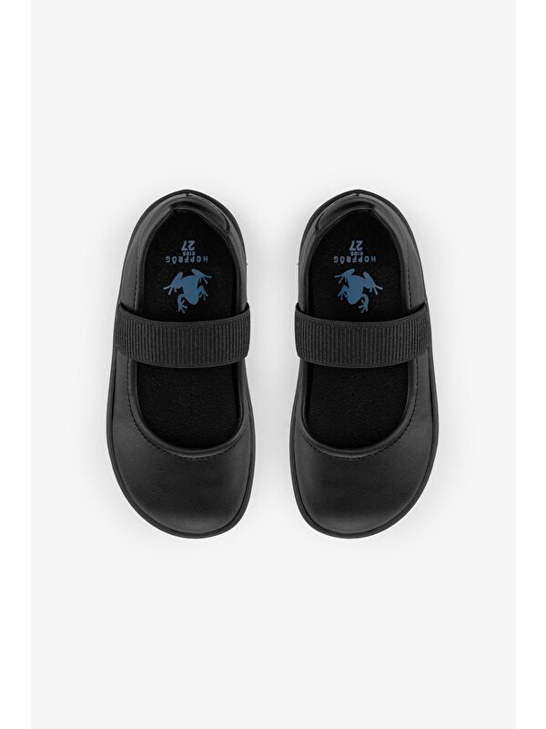 Smart Walker Havalı Siyah Barefoot Kız Babet Ayakkabı - Görsel 8