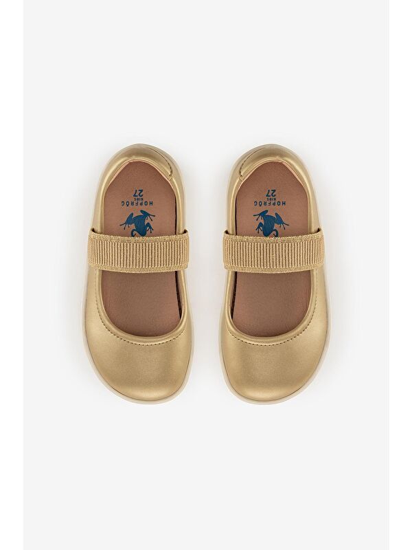 Smart Walker Altın Yıldız Barefoot Kız Babet Ayakkabı - Görsel 9