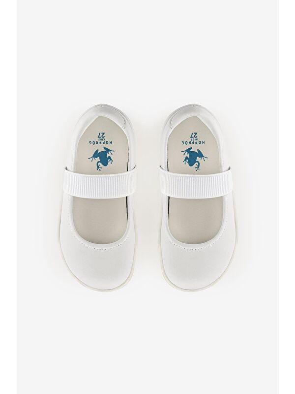 Smart Walker Havalı Beyaz Barefoot Kız Babet Ayakkabı - Görsel 9