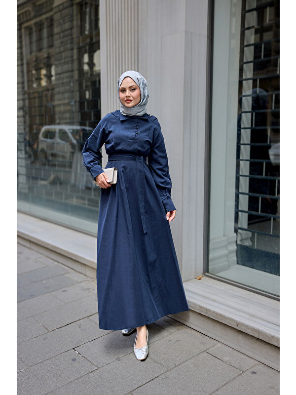 Locco Moda Kadın Sea Elbise Lacivert
