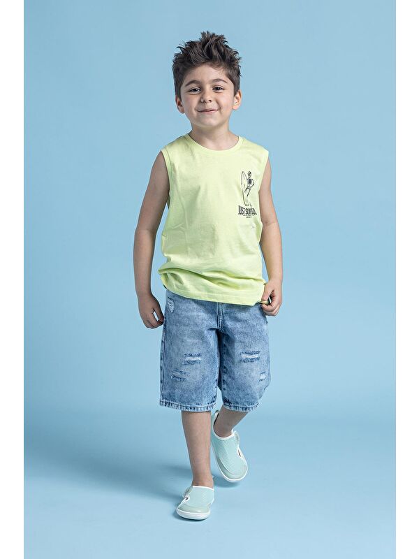 Multi Yeşil Mix Barefoot Çocuk Ayakkabı - Görsel 8