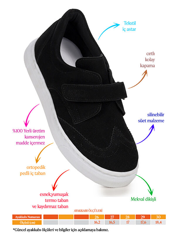 Richie Cırtlı Günlük Erkek Çocuk Casual Ayakkabı - Görsel 3