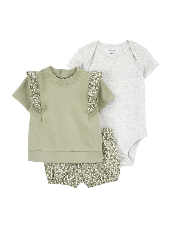 Carter's Kız Bebek Alt Üst Set