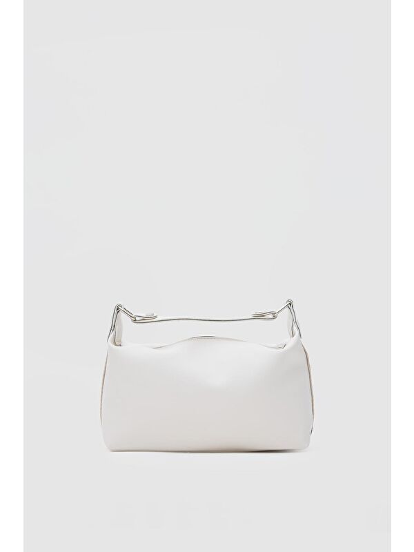Shulebags Elu Deri El Ve Çapraz Çanta Krem