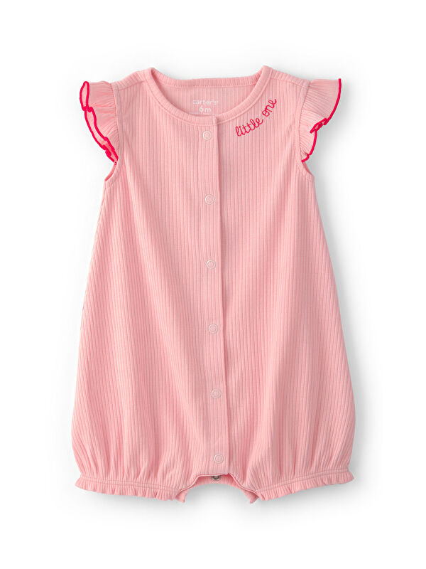 Carter's Kız Bebek Kısa Tulum 3 Ay-24 Ay Pembe