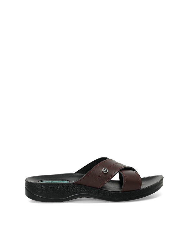 Polaris 607014.Z Bordo Kadın Terlik
