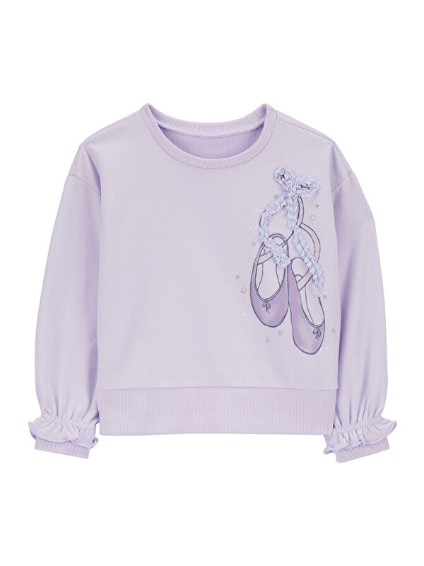 Carter's Küçük Kız Çocuk Sweatshirt
