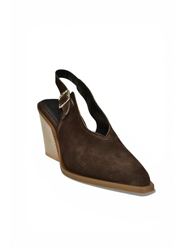 Fox Shoes Kahverengi Kadın Topuklu Ayakkabı U654304102