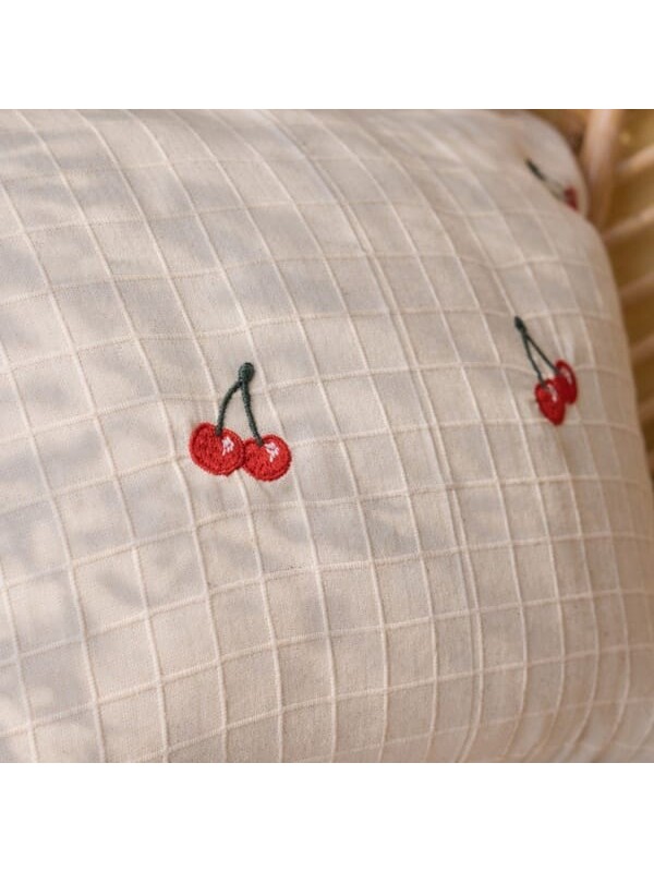 Evidea Soft Cherry Kırlent - Ekru - 30x50 cm