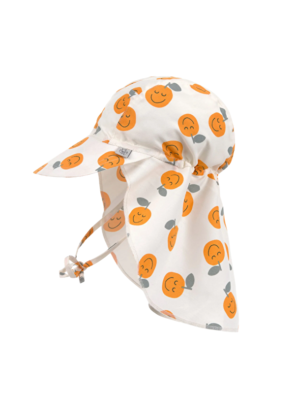 Lassig Flap Hat UV Korumalı Uzun Şapka Orange Sea Salt
