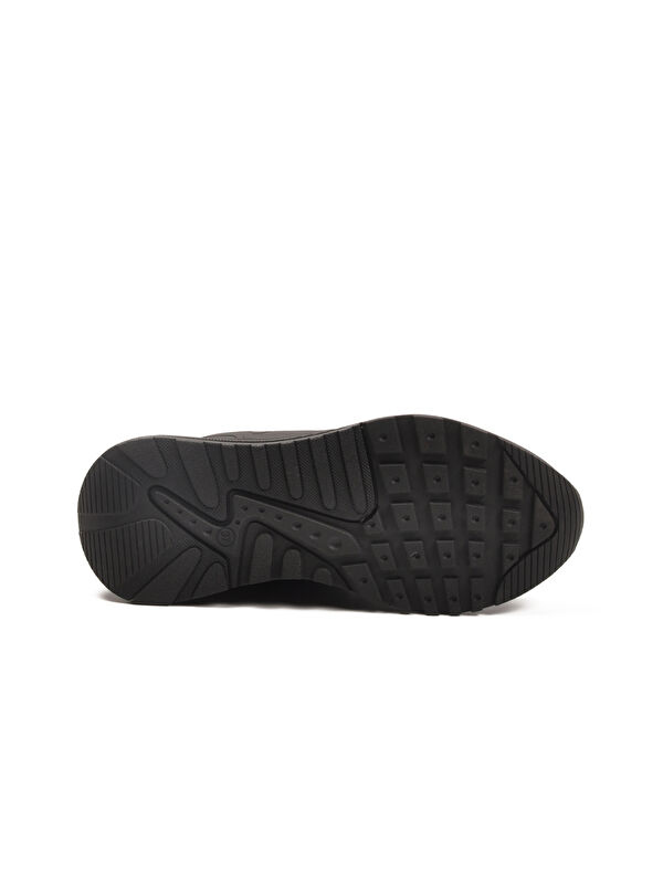 Siyah Bilek Boy Kaymaz Bağcıklı Hafif Unisex Bot 2880 G - Görsel 6