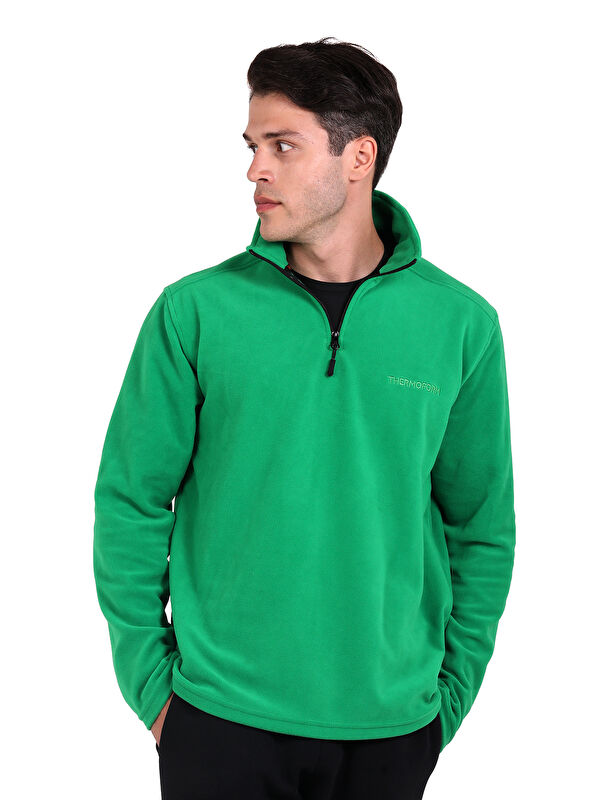 THERMOFORM Erkek Polar Dik Yaka Sweatshirt