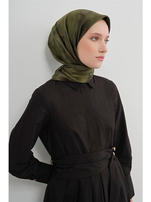 ARMİNE Saf İpek Twill Eşarp 9501D 57