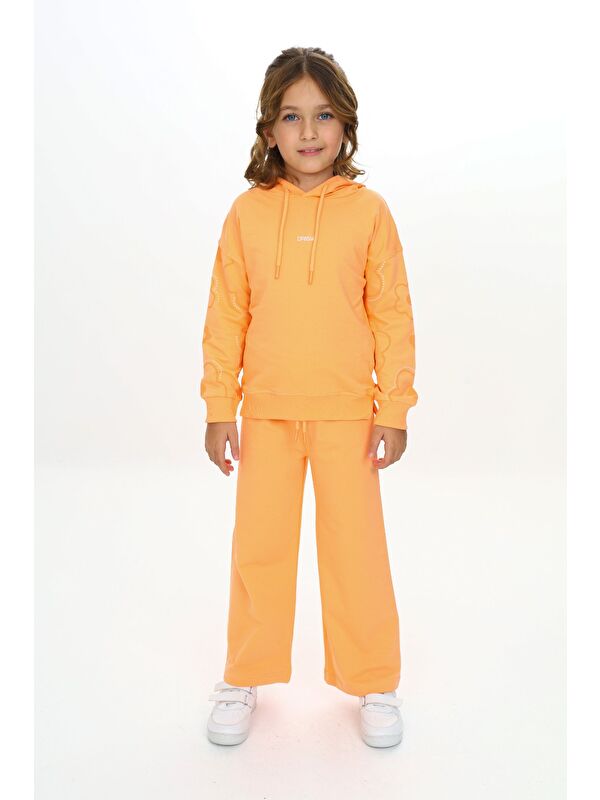 Toontoykids Kız Çocuk Kapüşonlu Eşofman Takım