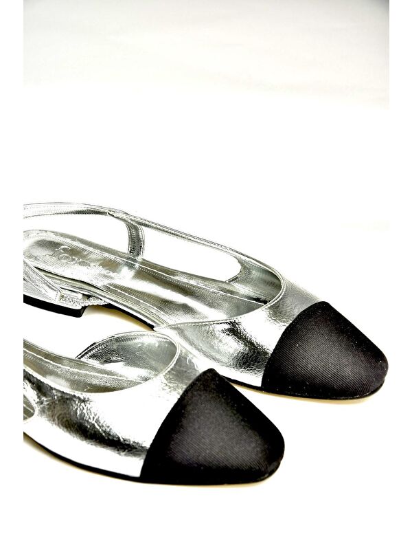 Fox Shoes Gri Fox Shoes Babet U7255120 Kadın