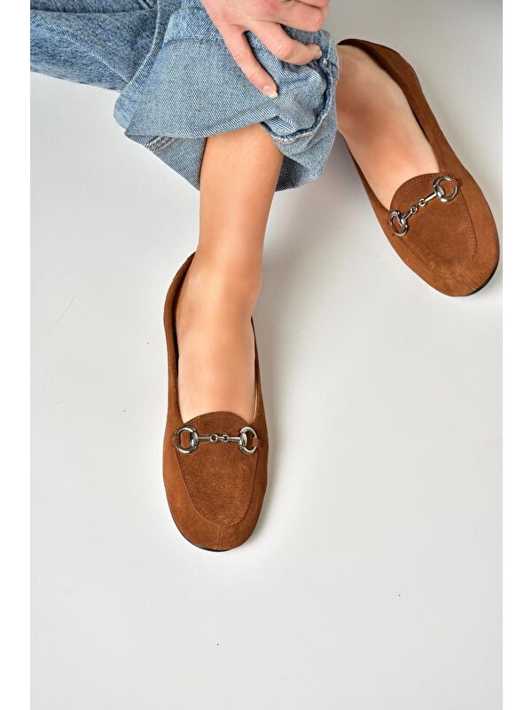 Fox Shoes Kahverengi Fox Shoes Babet R6670014 Kadın