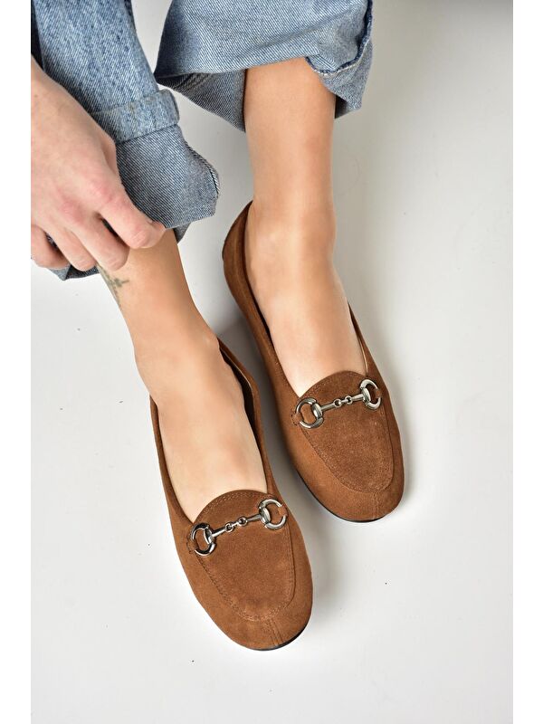 Fox Shoes Kahverengi Fox Shoes Babet R6670014 Kadın
