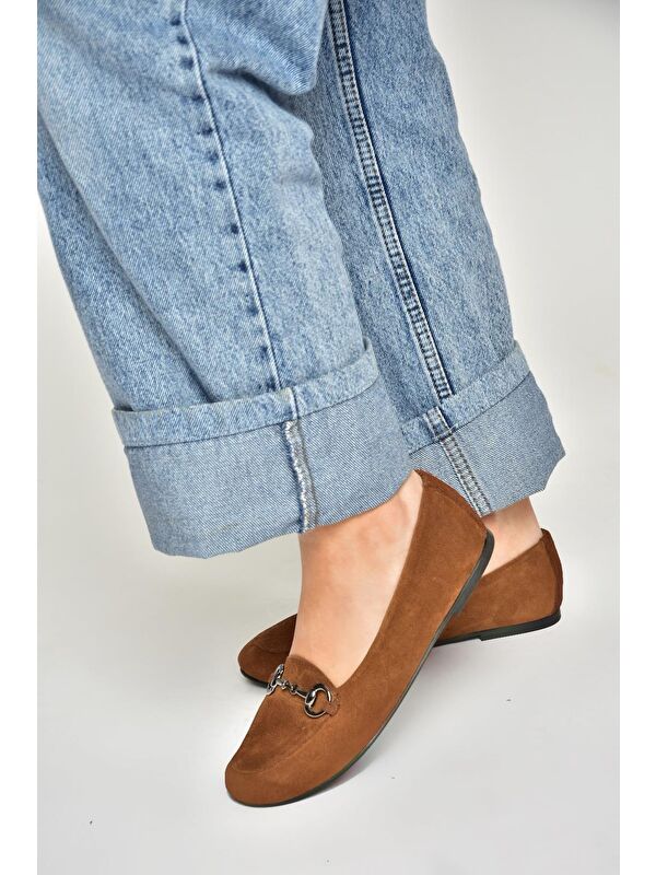 Fox Shoes Kahverengi Fox Shoes Babet R6670014 Kadın