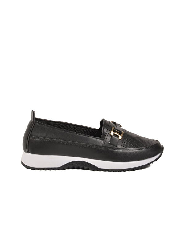 Ayakmod Siyah Ayakmod Hafif Esnek Kadın Casual Ayakkabı 065 Z