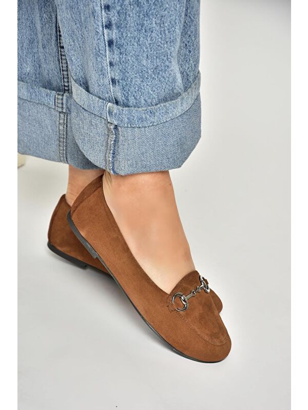 Fox Shoes Kahverengi Fox Shoes Babet R6670014 Kadın