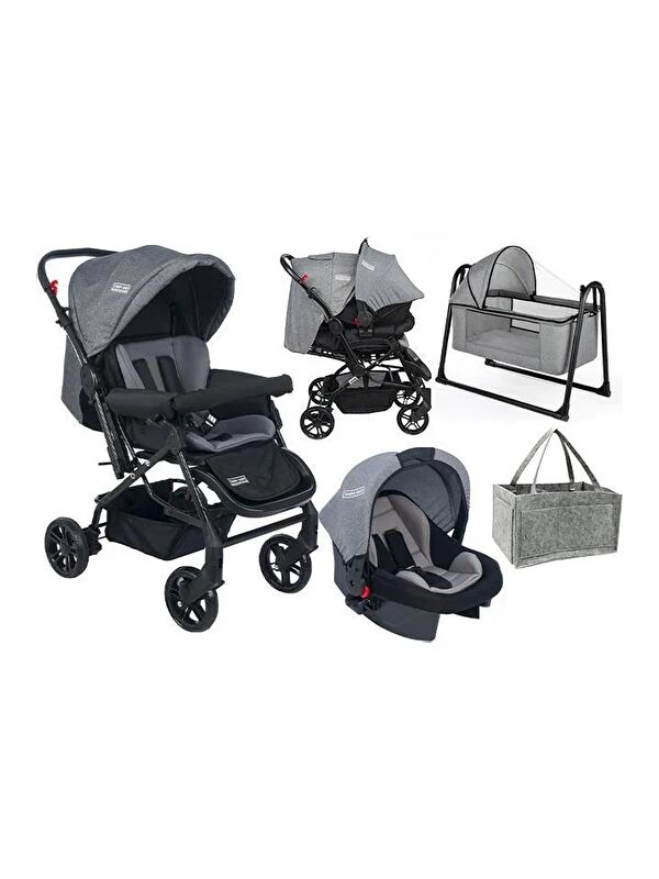 TOMMYBABY Elegant Yenidoğan Seti Bebek Arabası Beşik Ana Kucağı