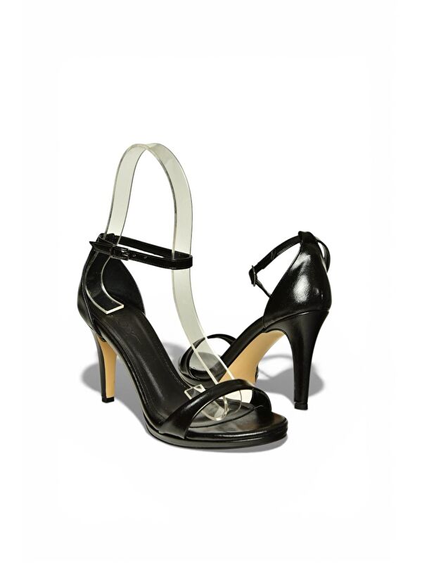 Fox Shoes Siyah Fox Shoes Topuklu Kadın Ayakkabı Y569716909