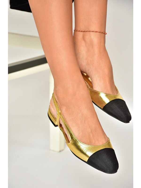 Fox Shoes Gri Fox Shoes Babet U7255120 Kadın