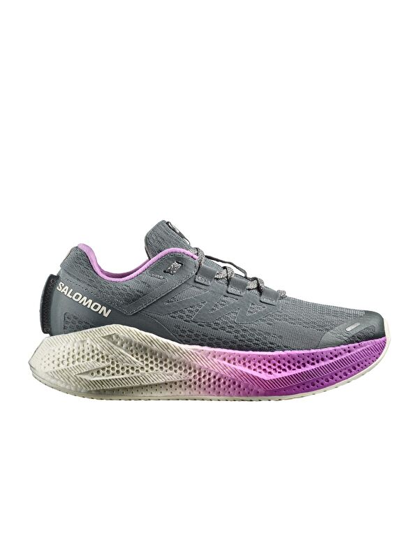 Salomon Aero Glide 3 Kadın Gri Yol Koşusu Ayakkabısı