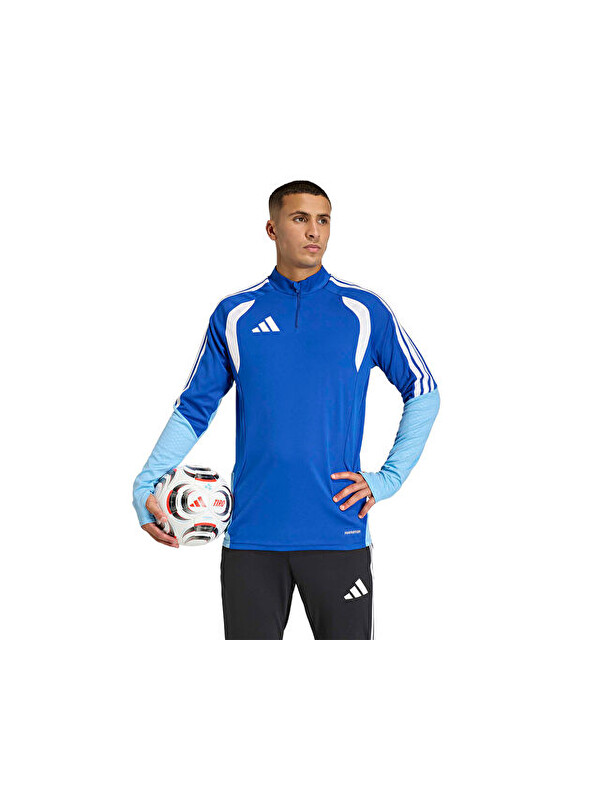 Adidas Tiro 26 Competition Top Erkek Futbol Uzun Kollu Antrenman Tişörtü KA5148 Mavi